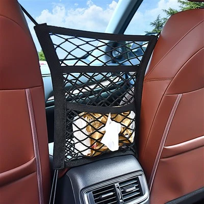 Mrežasti organizator za automobile, mrežasti džep, držač torbe